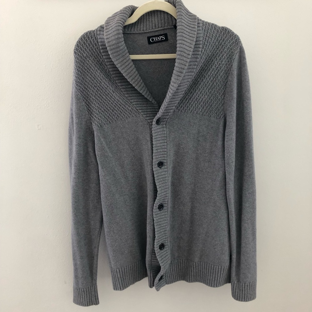 Chaps Knit Cotton Cardigan